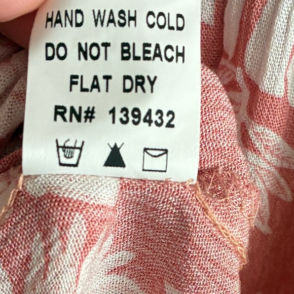 Paper Moon Floral Pink Sleeveless Mid Dress M - Picture 9 of 10